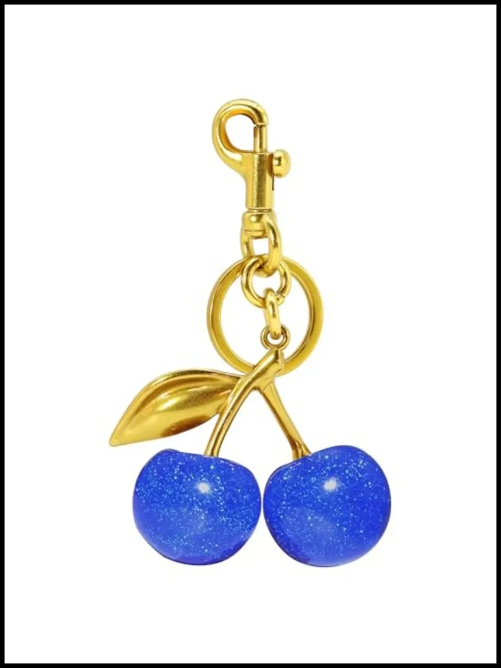 Cherry Keychain for Women Cute Bag Charm Purse Charm Metal